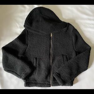 Sherpa Zip Up Sweater